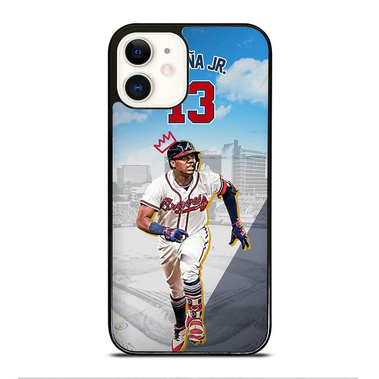 ACUNA JR ATLANTA BRAVES BASEBALL iPhone 12 Case Cover