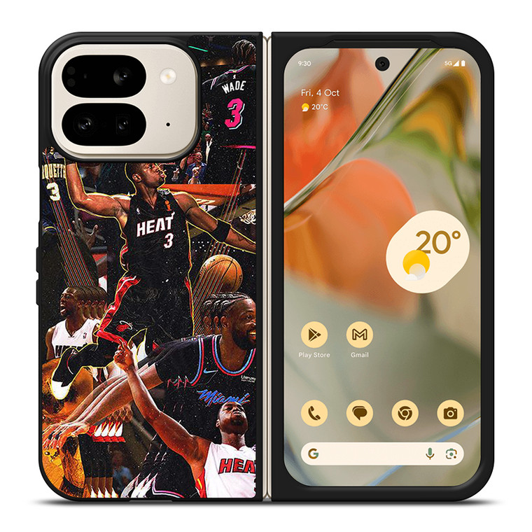 DWYANE WADE COLLAGE Google Pixel 9 Pro Fold Case Cover