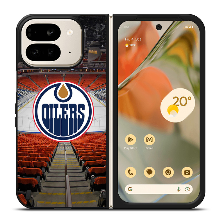 EDMONTON OILERS LOGO 2 Google Pixel 9 Pro Fold Case Cover