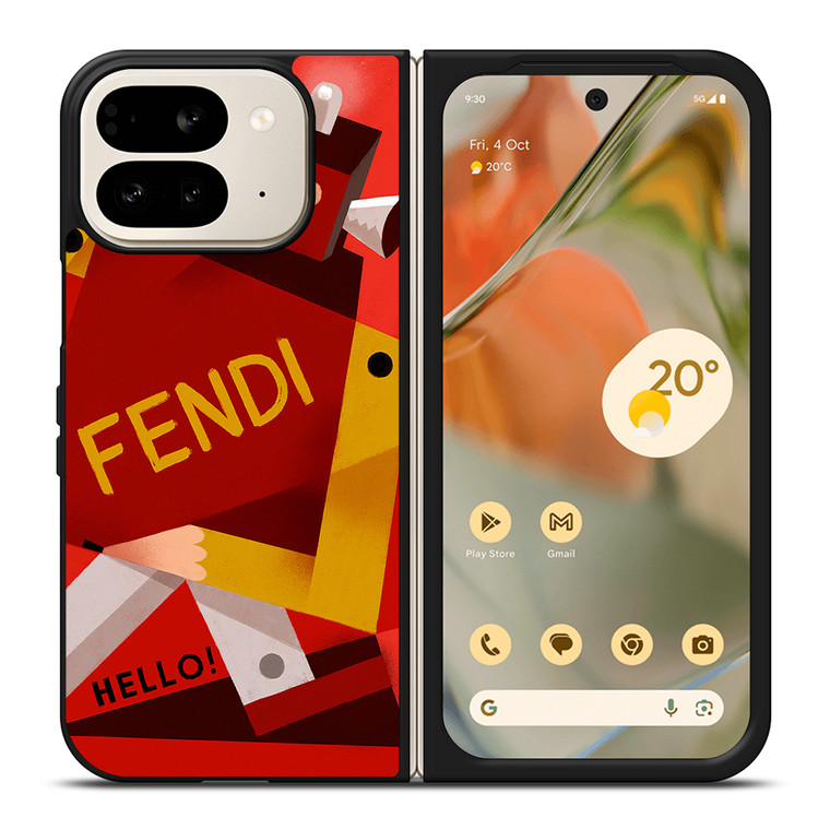 FENDI ROMA KIDS Google Pixel 9 Pro Fold Case Cover