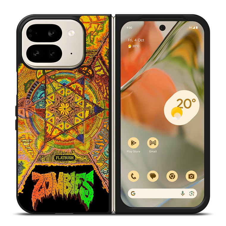 FLATBUSH ZOMBIES PATTERN Google Pixel 9 Pro Fold Case Cover