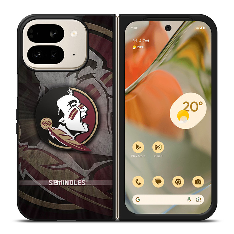 FLORIDA STATE SEMINOLES LOGO Google Pixel 9 Pro Fold Case Cover