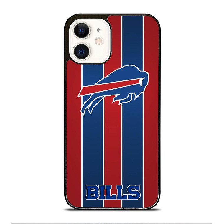BUFFALO BILLS STRIPE iPhone 12 Case Cover