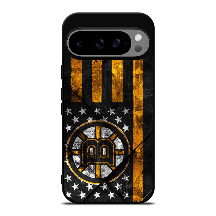 BOSTON BRUINS BLACK AND GOLD Google Pixel 9 Pro XL Case Cover