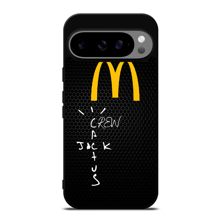 CACTUS JACK TRAVIS SCOTT MCDONALD'S METAL LOGO Google Pixel 9 Pro XL Case Cover