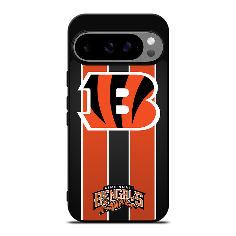 CINCINNATI BENGALS STRIPE Google Pixel 9 Pro XL Case Cover