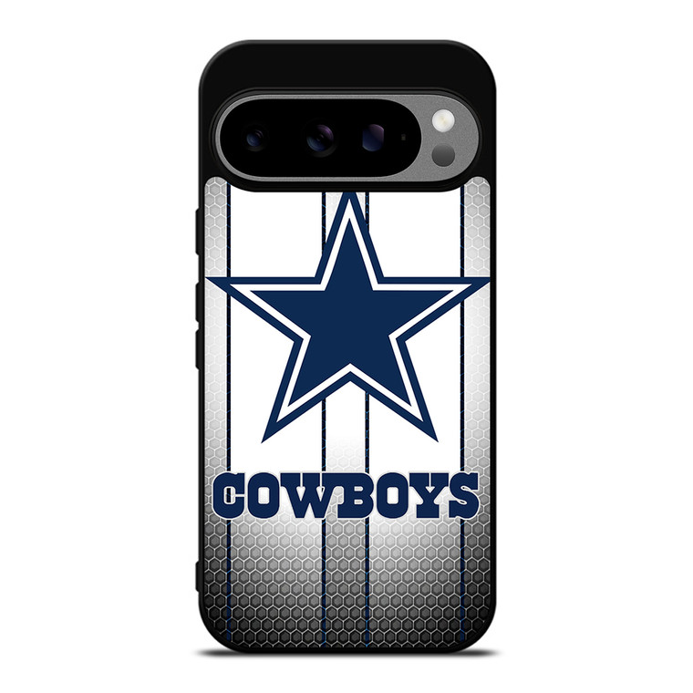 DALLAS COWBOYS SILVER METAL Google Pixel 9 Pro XL Case Cover