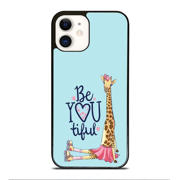 GIRAFFE BEYOUTIFUL iPhone 12 Case Cover GIRAFFE BEYOUTIFUL iPhone 12 Case Cover
