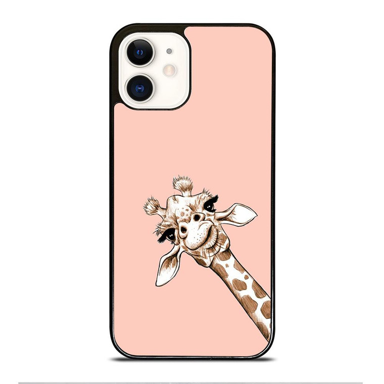 GIRAFFE GIRL iPhone 12 Case Cover
