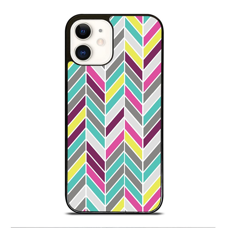 HERRINGBONE PATTERN iPhone 12 Case Cover