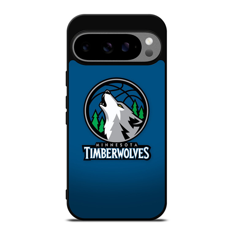 MINNESOTA TIMBERWOLVES LOGO BASKETBALL Google Pixel 9 Pro XL Case Cover