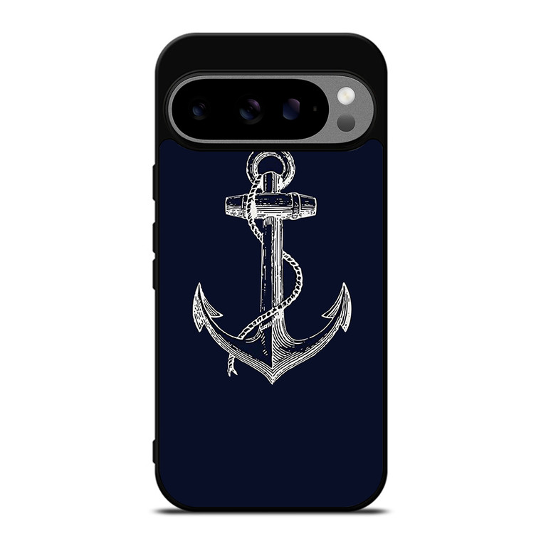 NAUTICAL ANCHOR NAVY BLUE Google Pixel 9 Pro XL Case Cover
