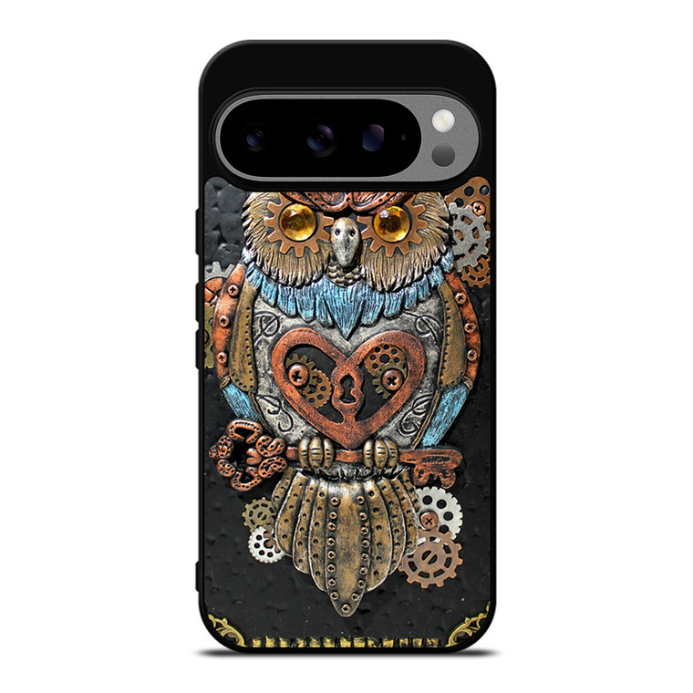 OWL STEAMPUNK BOOK Google Pixel 9 Pro XL Case Cover