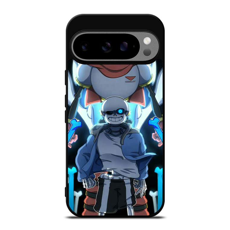 PAPYRUS AND SANS UNDERTALE SKULL Google Pixel 9 Pro XL Case Cover