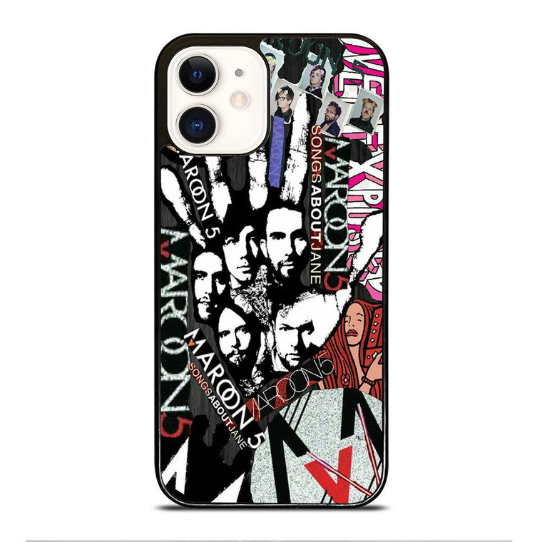 MAROON 5 COLLAGE iPhone 12 Case Cover