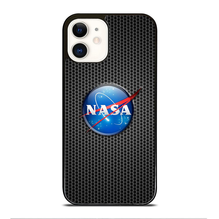 NASA METAL LOGO iPhone 12 Case Cover