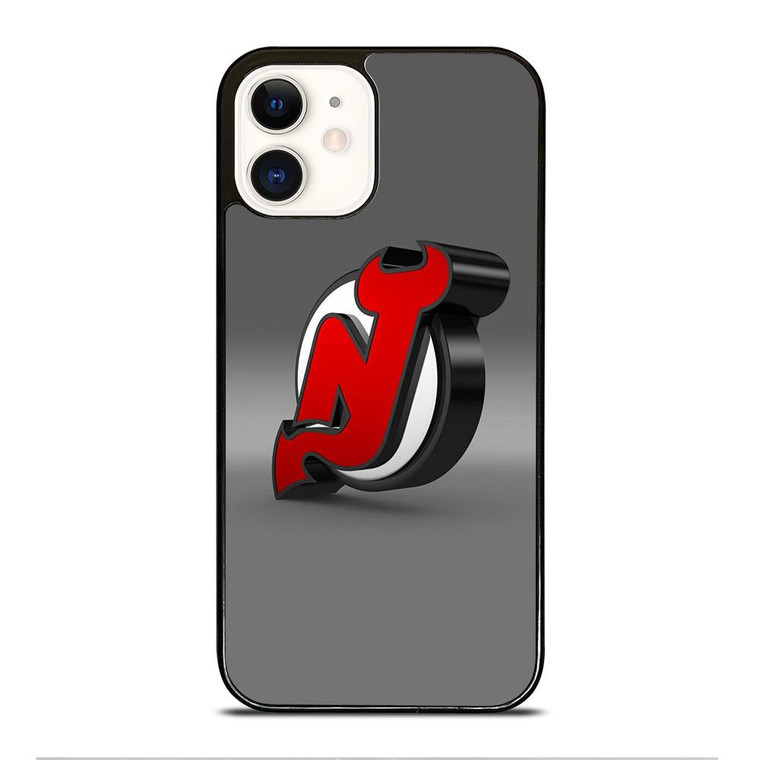 NEW JERSEY DEVILS EMBLEM iPhone 12 Case Cover