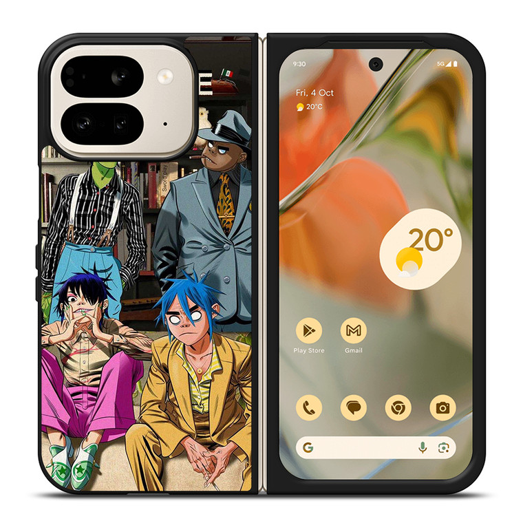 GORILLAZ BAND SONG MACHINE Google Pixel 9 Pro Fold Case Cover