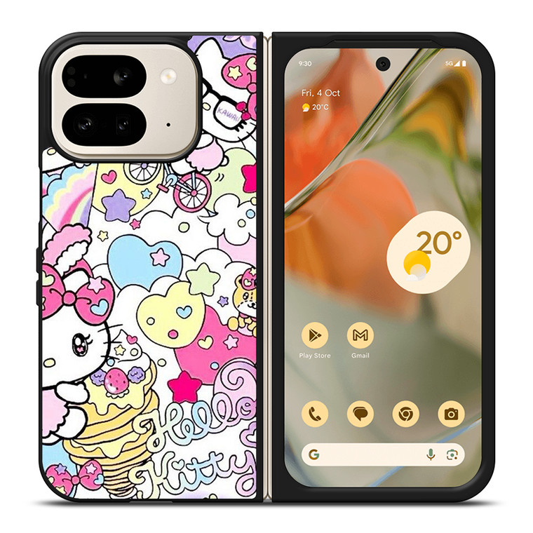HELLO KITTY 2 Google Pixel 9 Pro Fold Case Cover