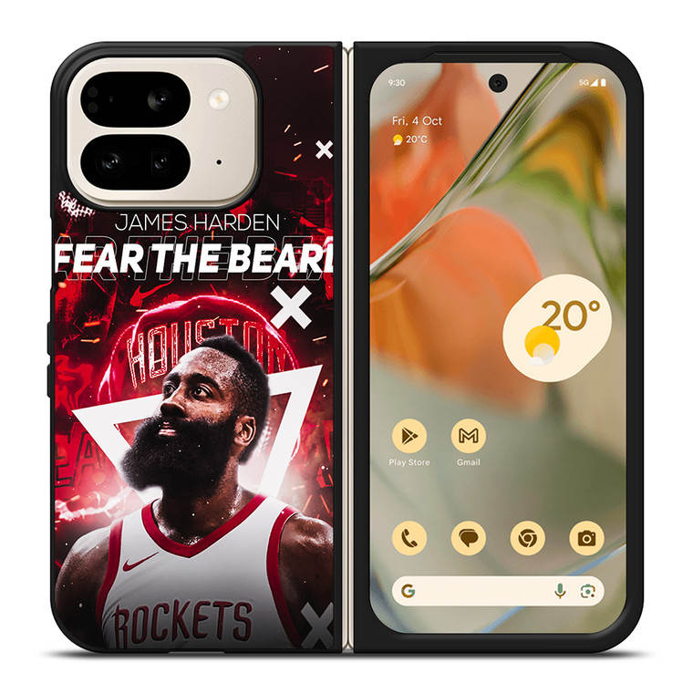HOUSTON ROCKETS JAMES HARDEN Google Pixel 9 Pro Fold Case Cover