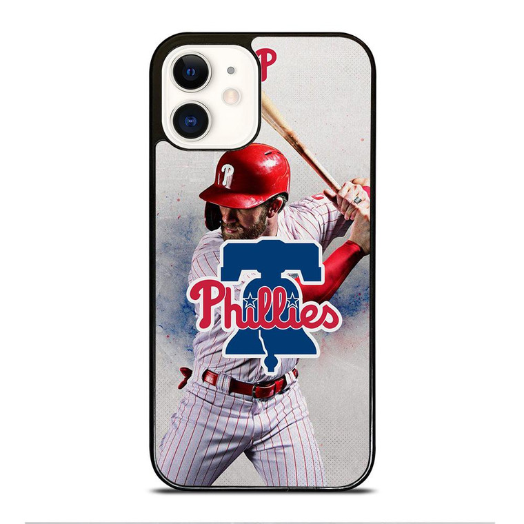 PHILADELPHIA PHILLIES BASEBALL LOGO iPhone 12 Case Cover