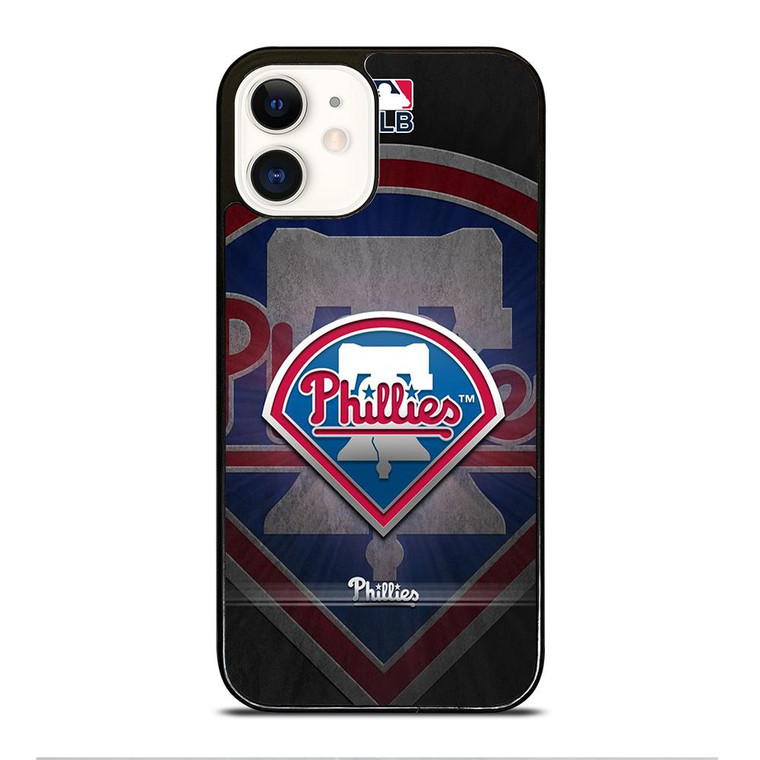 PHILADELPHIA PHILLIES MLB LOGO iPhone 12 Case Cover