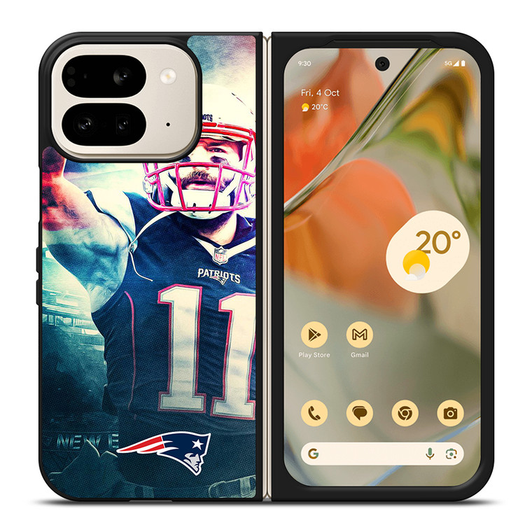 JULIAN EDELMAN PATRIOTS Google Pixel 9 Pro Fold Case Cover