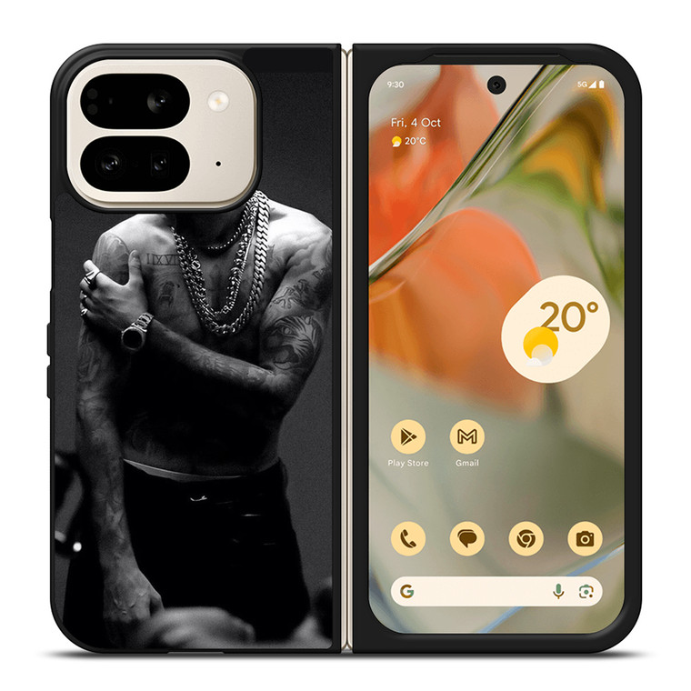 JUSTIN BIEBER TATTOO Google Pixel 9 Pro Fold Case Cover