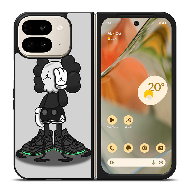 KAWS AIR JORDAN Google Pixel 9 Pro Fold Case Cover