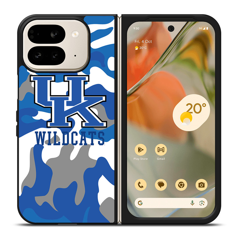 KENTUCKY WILDCATS BLUE Google Pixel 9 Pro Fold Case Cover