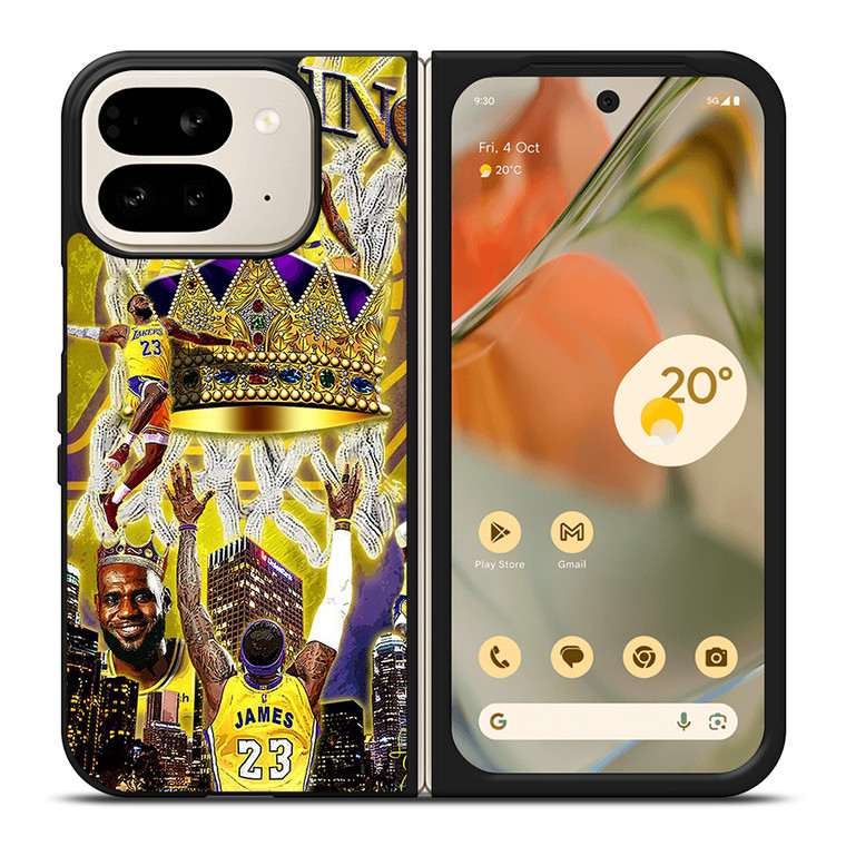 LEBRON JAMES THE KING Google Pixel 9 Pro Fold Case Cover