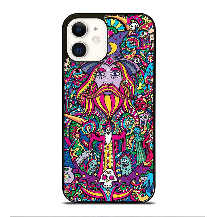 PSYCHEDELIC VISUALS WIZARD iPhone 12 Case Cover