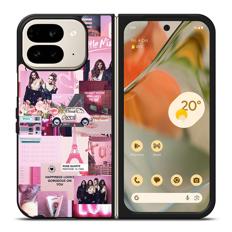 LITTLE MIX PINK COLLAGE Google Pixel 9 Pro Fold Case Cover