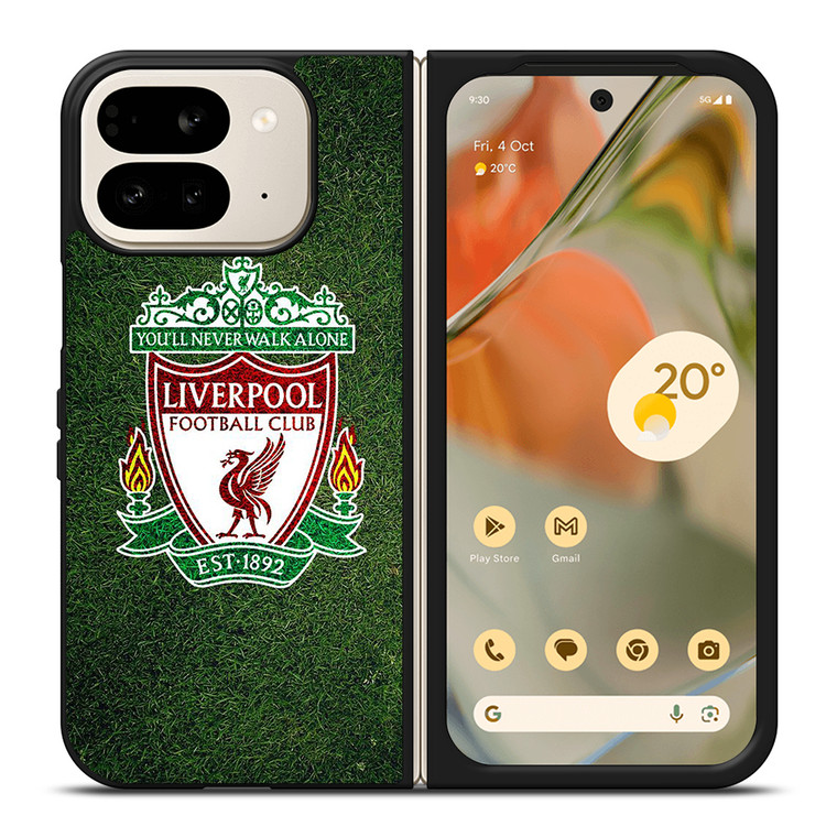 LIVERPOOL GRASS LOGO Google Pixel 9 Pro Fold Case Cover