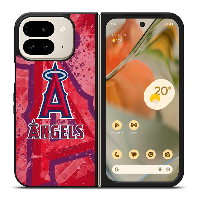 LOS ANGELES ANGELS ART LOGO Google Pixel 9 Pro Fold Case Cover