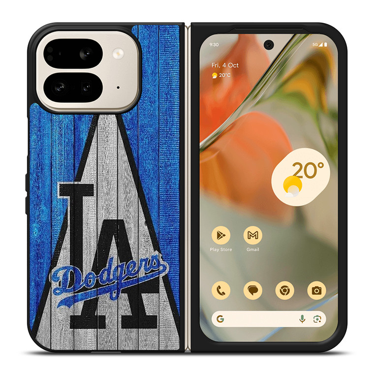 LOS ANGELES DODGERS WOODEN Google Pixel 9 Pro Fold Case Cover