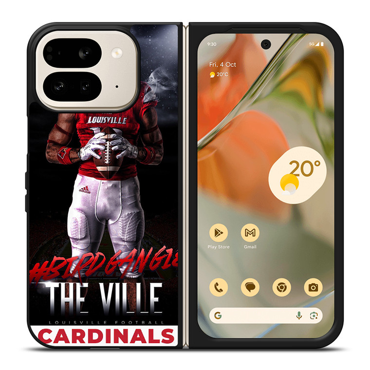 LOUISVILLE CARDINALS THE VILLE Google Pixel 9 Pro Fold Case Cover