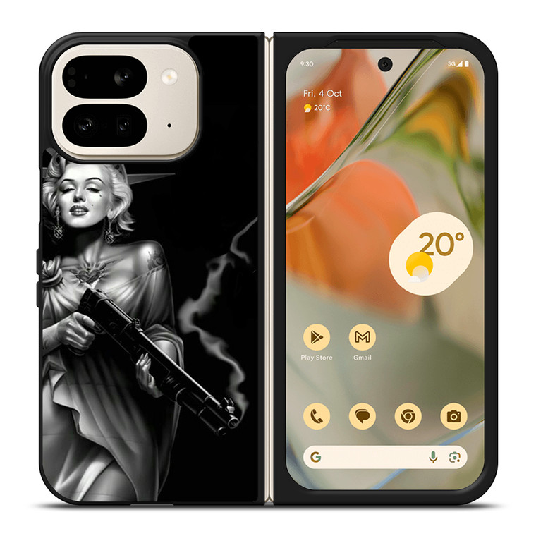 MARILYN MONROE FIRE Google Pixel 9 Pro Fold Case Cover