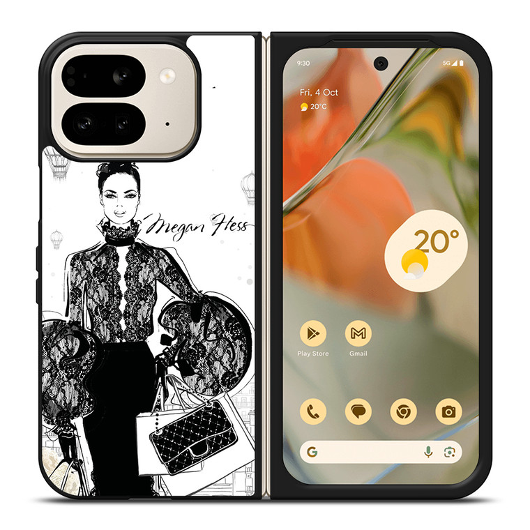 MEGAN HESS FASHION 4 Google Pixel 9 Pro Fold Case Cover