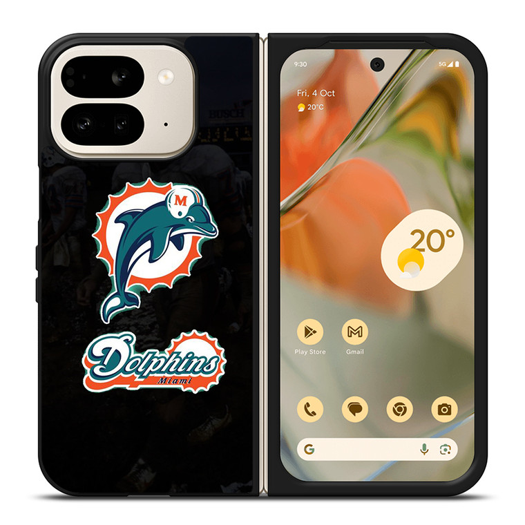 MIAMI DOLPHINS NFL ICON 1 Google Pixel 9 Pro Fold Case Cover