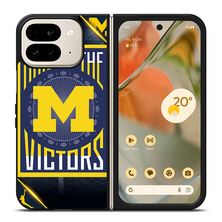 MICHIGAN WOLVERINES 3 Google Pixel 9 Pro Fold Case Cover