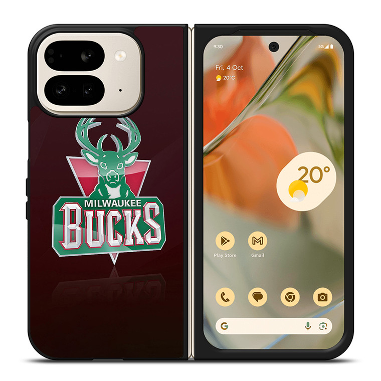 MILWAUKEE BUCKS NBA TEAM Google Pixel 9 Pro Fold Case Cover