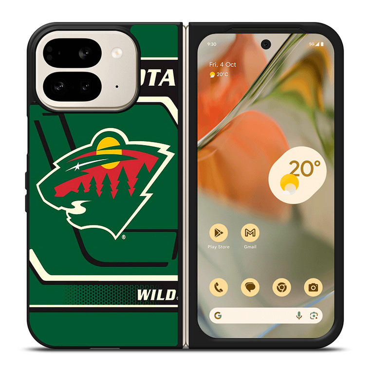 MINNESOTA WILD 1 Google Pixel 9 Pro Fold Case Cover