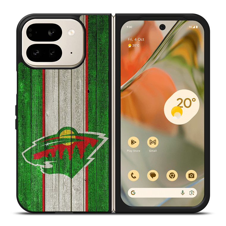 MINNESOTA WILD WOODEN Google Pixel 9 Pro Fold Case Cover