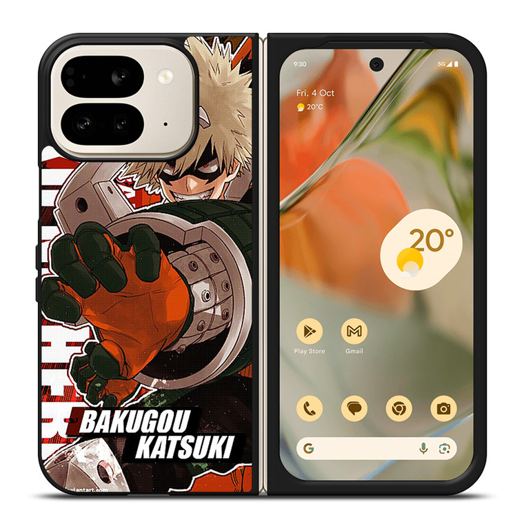 MY HERO ACADEMIA BAKUGOU KATSUKI Google Pixel 9 Pro Fold Case Cover