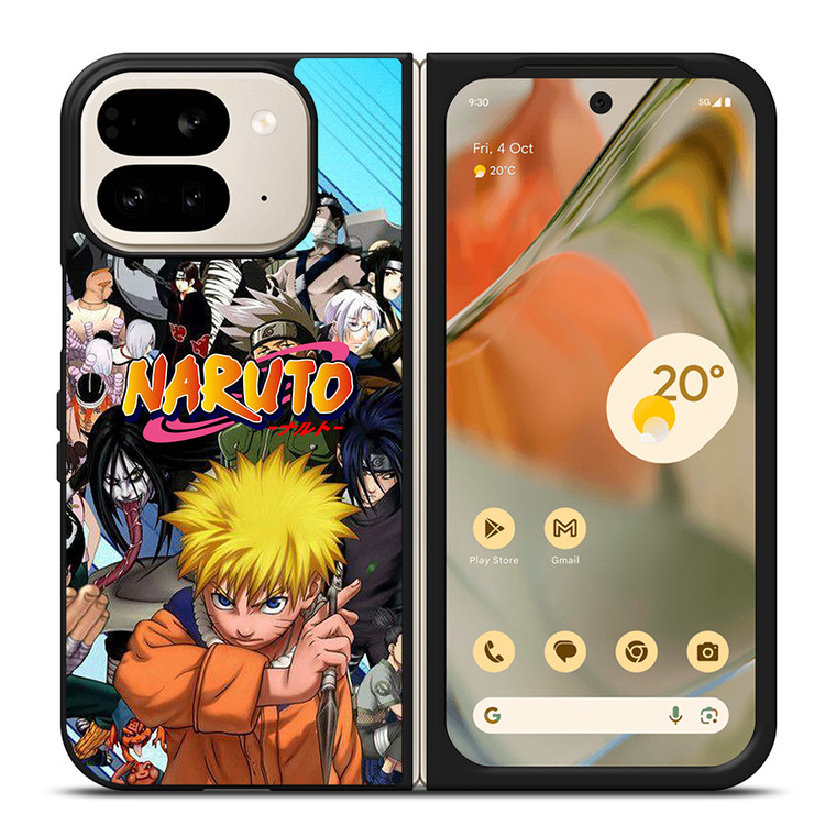 NARUTO ALL CHARACTERS ANIME 1 Google Pixel 9 Pro Fold Case Cover