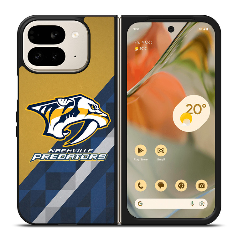 NASHVILLE PREDATORS LOGO Google Pixel 9 Pro Fold Case Cover