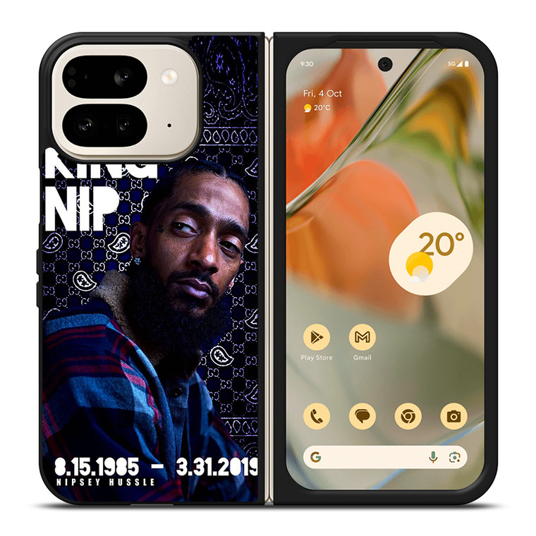 NIPSEY HUSSLE KING NIP Google Pixel 9 Pro Fold Case Cover