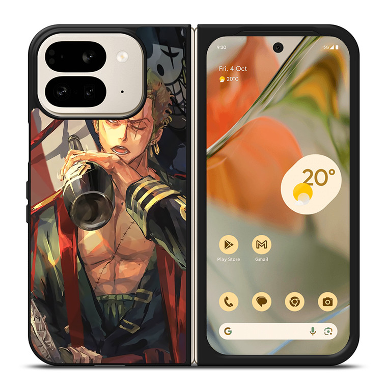 ONE PIECE RORONOA ZORO ART Google Pixel 9 Pro Fold Case Cover