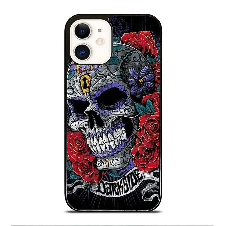 SUGAR SKULL ROSE iPhone 12 Case Cover